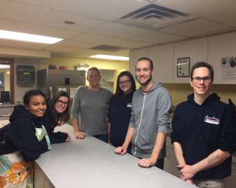 New City Moving employees at Lincoln Park Shelter