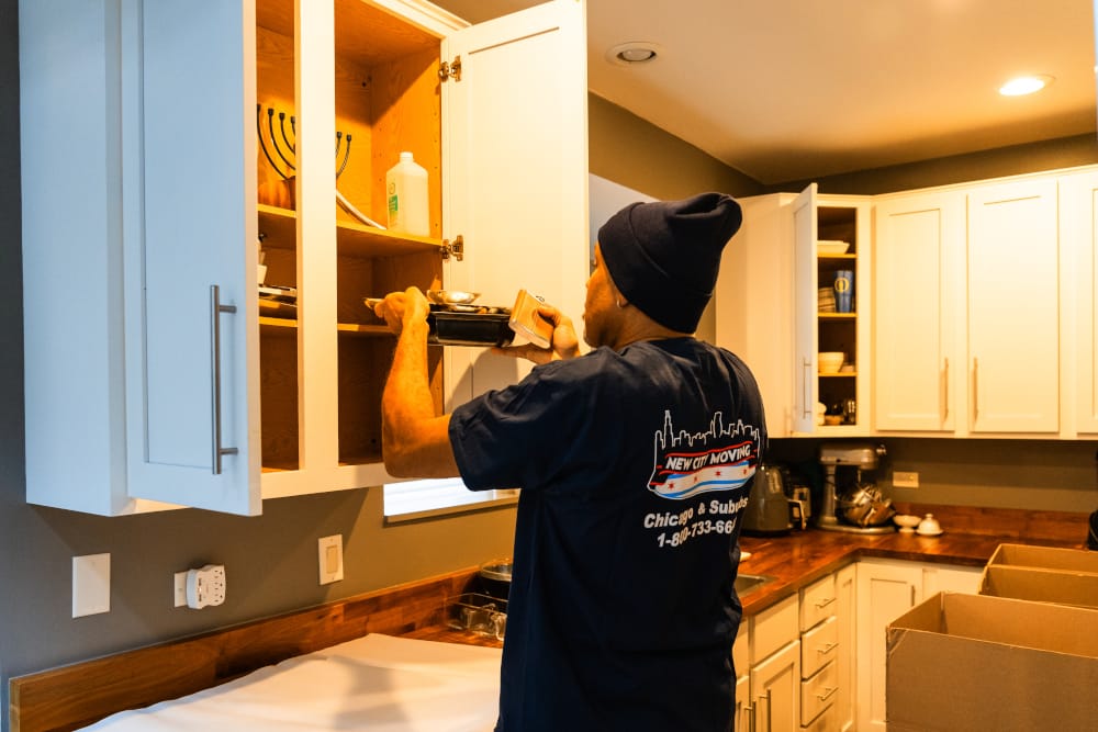 Getting ready for moving.