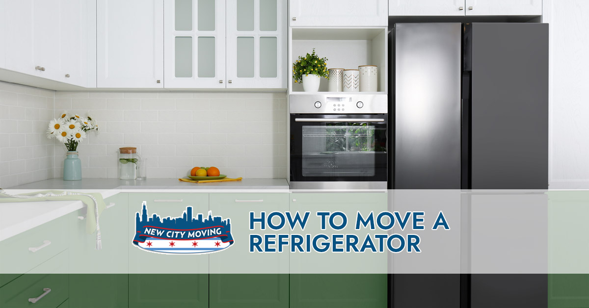 How to move a refrigerator.