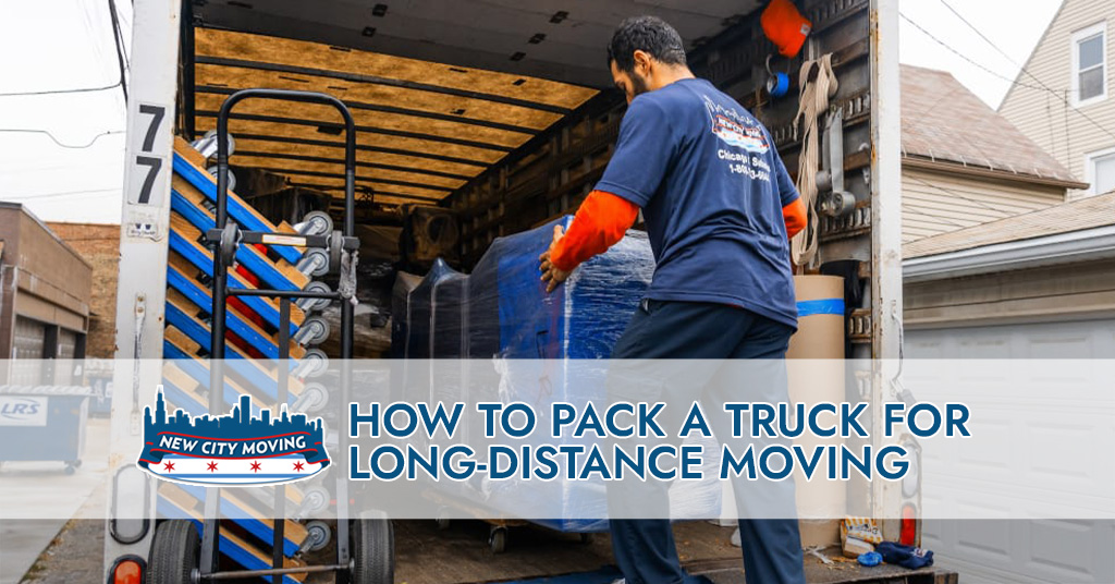New city movers and how to properly pack a truck.