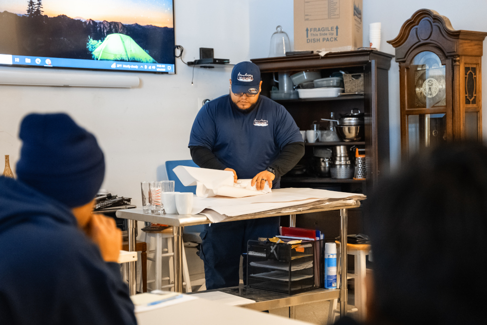 Professional packing services.