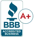BBB Accredited Business A+.