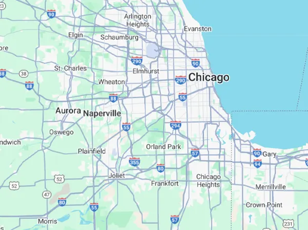 Chicago Map.