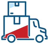 Moving Process Icon.