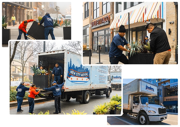 Commercial moving and packing services in Chicago, IL.