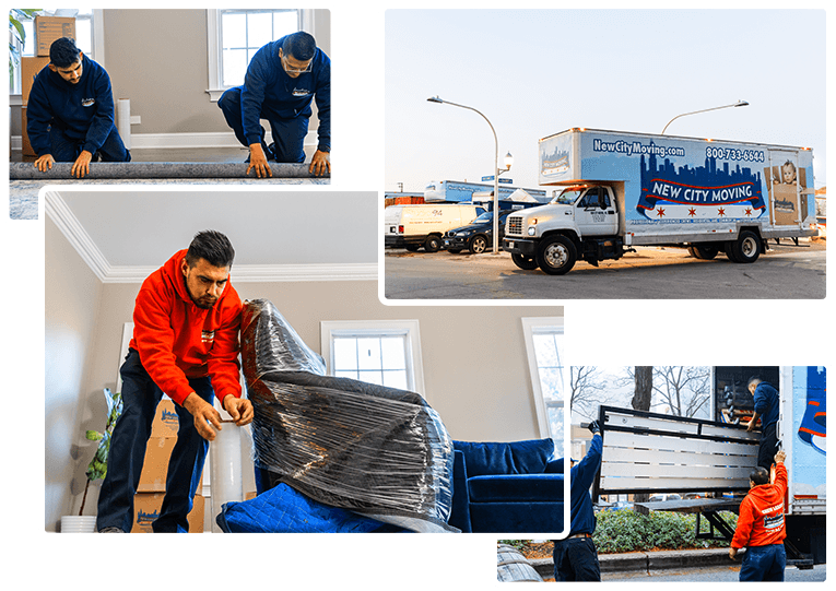 Intrastate moving and packing services in Chicago, IL.