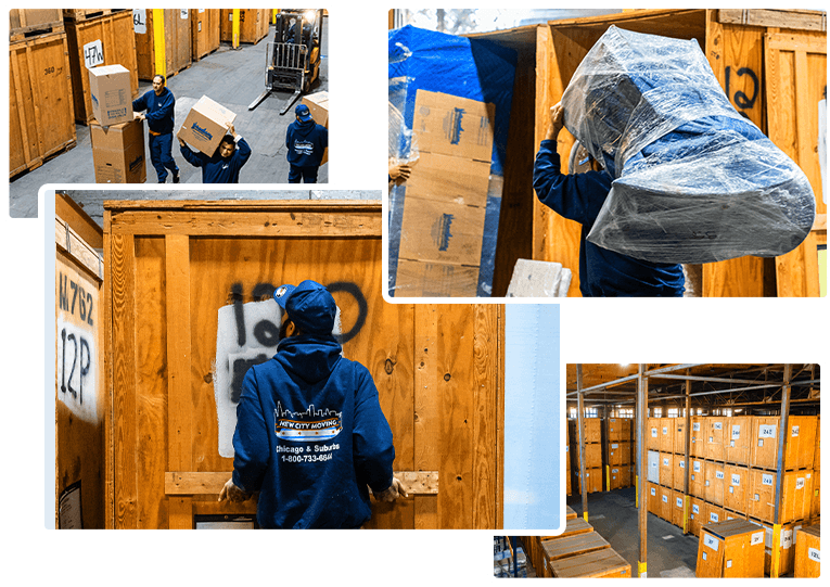 Residential and commercial storage services in Chicago.