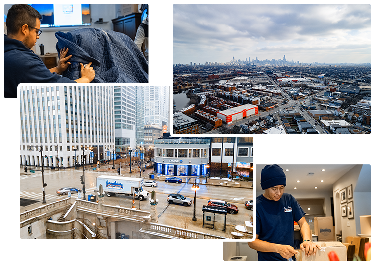 Long-distance relocation experts in Chicago, IL.