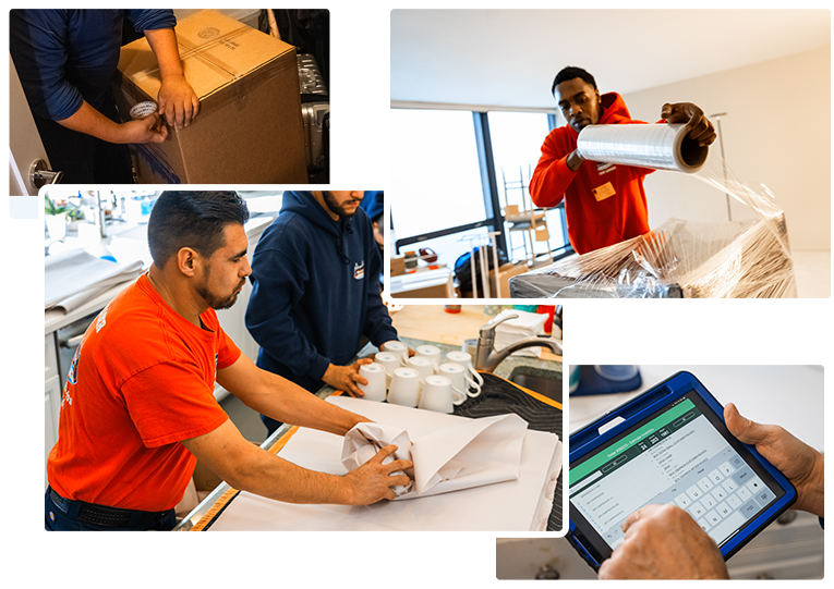Packing and unpacking solutions in Chicago, IL.