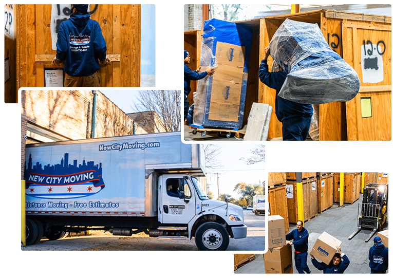 Secure storage services for relocations.