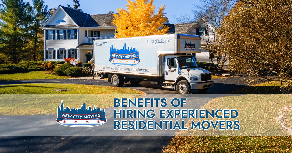 Hire residential movers in Chicago, IL.