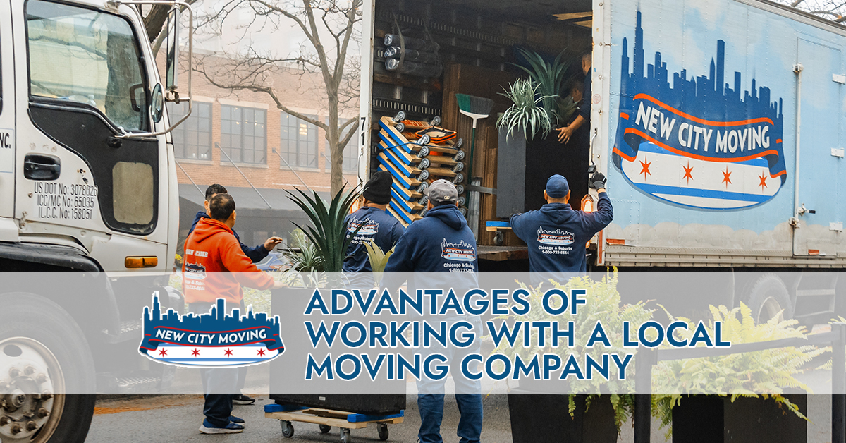 Advantages of local movers in Chicago, IL.