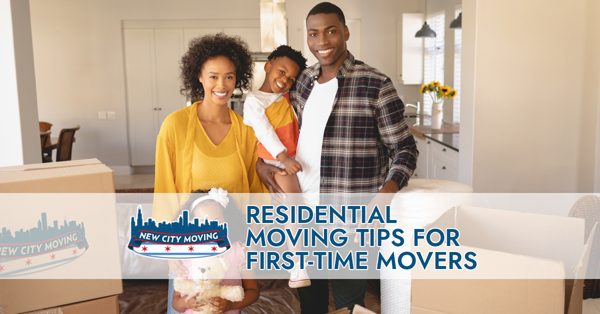 First-time residential movers in Chicago, IL.
