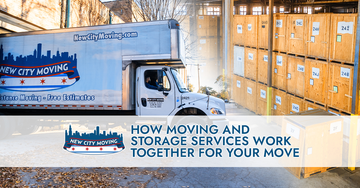 Moving and storage services in Chicago, IL.