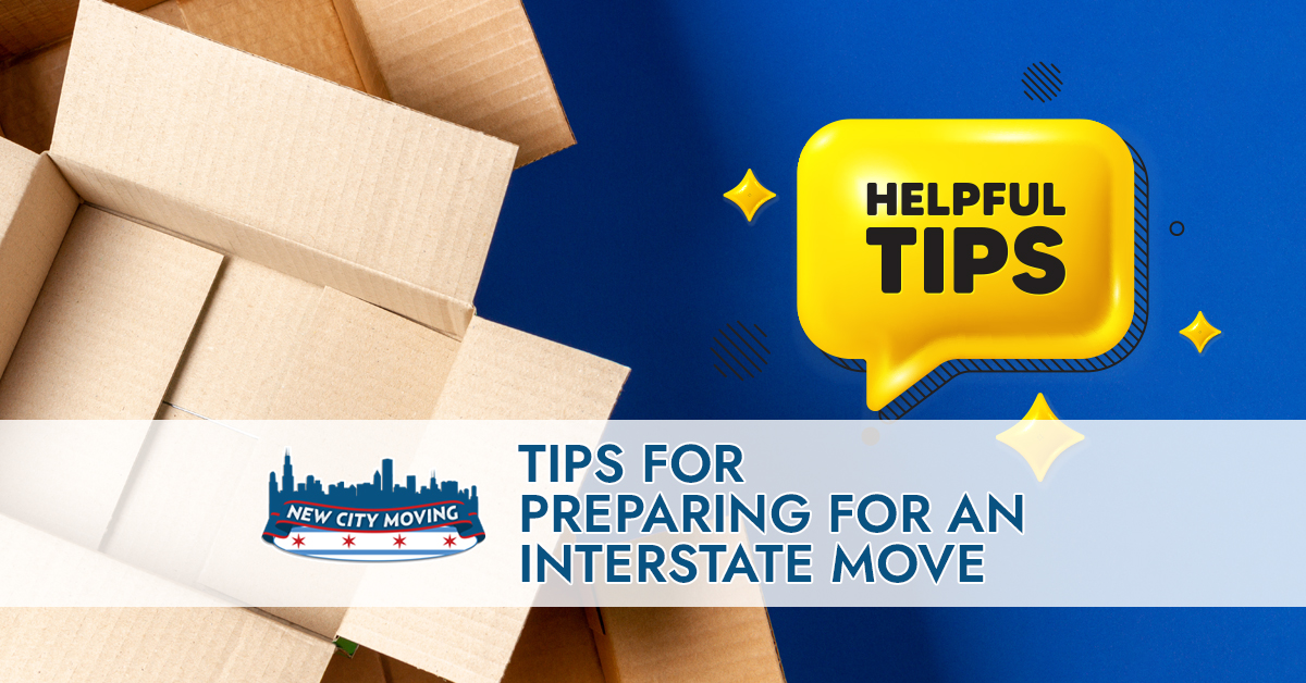 Interstate moving tips from Chicago, IL.