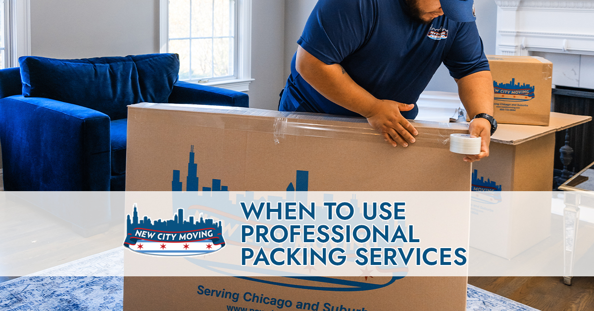 Professional packing in Chicago, IL.