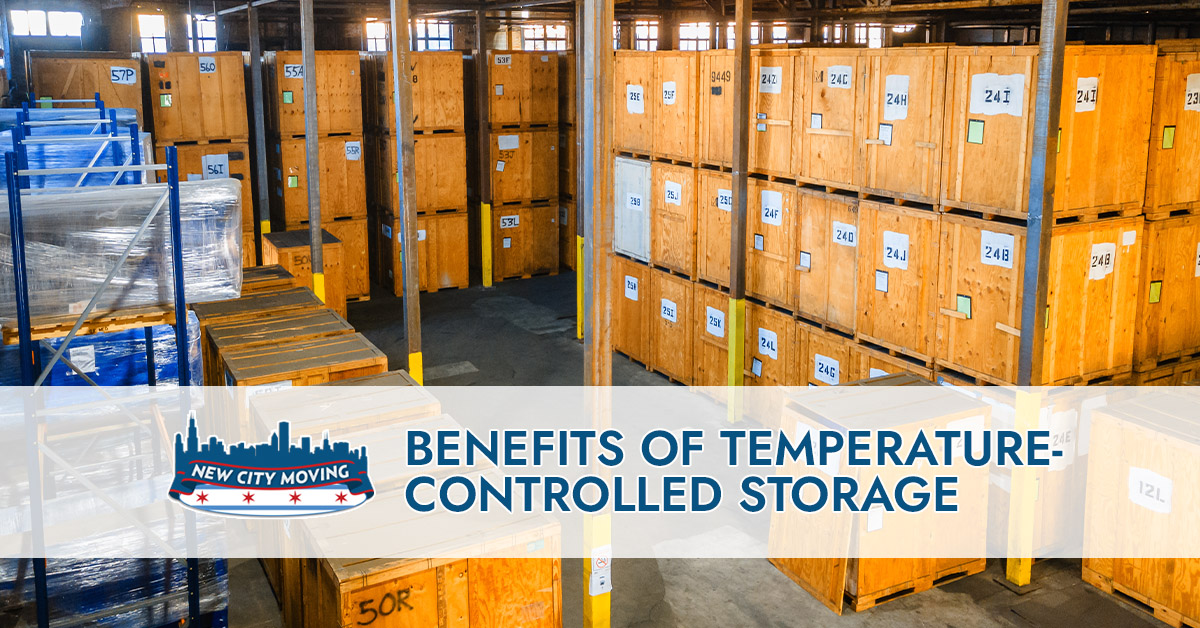 Temperature-controlled storage in Chicago, IL.