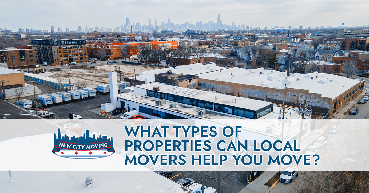 Local movers for properties in Chicago, IL.